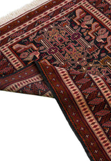 Baluch Nomadic Persian Carpet 112x163 - Authentic Handmade Rugs & Kilims Dubai