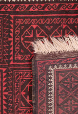 Red Baluch Nomadic Persian Carpet - Authentic Carpets & Kilims in Dubai