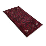 Dark Blue & Red Baluch Nomadic Persian Carpet - Handmade Authentic Carpets & Kilims in Dubai