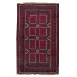 Red Baluch Nomadic Persian Carpet - Handmade Authentic Carpets & Kilims in Dubai