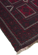 Red Baluch Nomadic Persian Carpet - Handmade Authentic Carpets & Kilims in Dubai