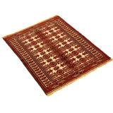 Baluch Nomadic Persian Carpet 90x115 - Authentic Handmade Rugs & Kilims Dubai