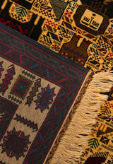 Baluch Persian Carpet Hushang Shah 114x185 - Nomad Rugs & Kilims in Dubai