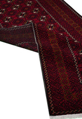 Red Baluch Turkman Persian Carpet - Handmade Authentic Carpets & Kilims in Dubai