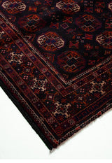 Dark Blue Baluch Turkman Persian Carpet - Handmade Authentic Carpets & Kilims in Dubai