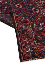 Dark Blue Baluch Turkman Persian Carpet - Handmade Authentic Carpets & Kilims in Dubai