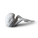 Brain & Legs Series Fiberglass Sculpture