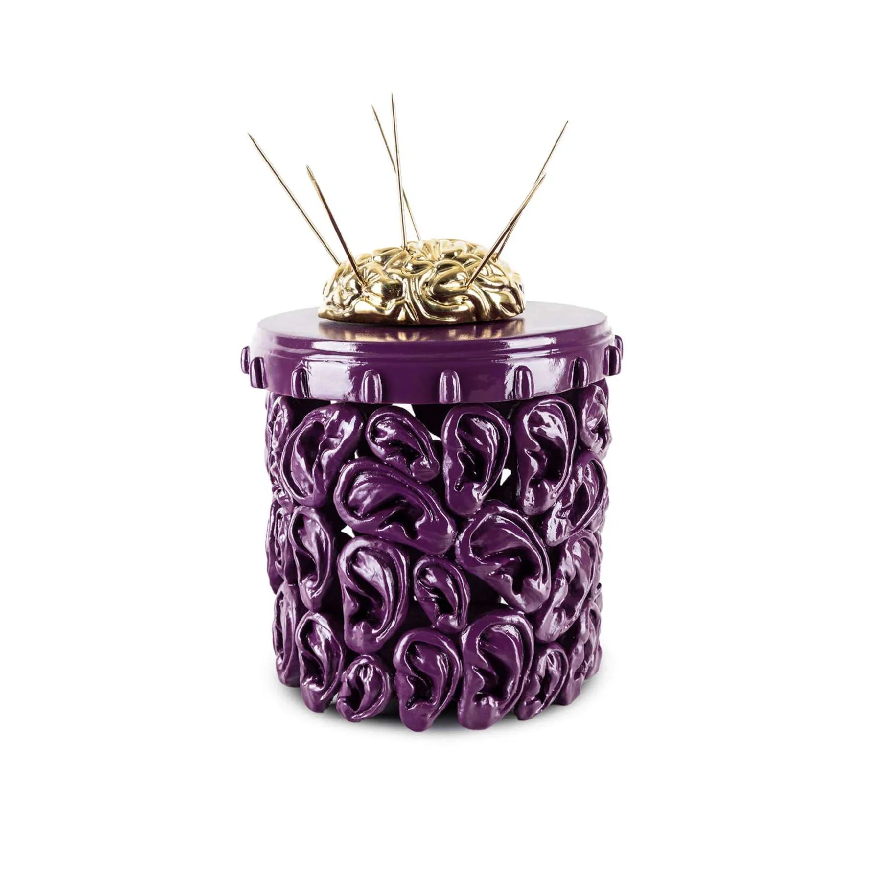 Ragnarok Series Mixed Media Sculpture - Purple