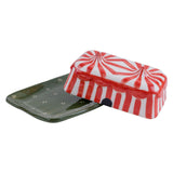 Carnival Tent Ceramic Butter Dish - Circus Pottery, Handmade Tabletop Accessories Dubai