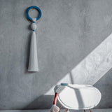 Cascade Macrame Tapestry Blue, Fiber Hanging Wall Art Dubai