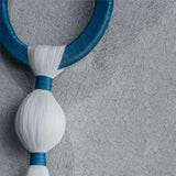 Cascade Macrame Tapestry Blue, Fiber Hanging Wall Art Dubai