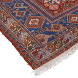 Chakad Sumak Heriz Persian Carpet Wool & Silk 93x149, Authentic Nomadic Rugs & Kilims in Dubai