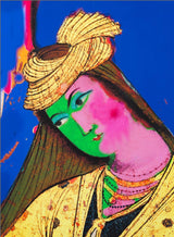 Cheeky Face Series Mixed Media On Canvas Hojat Amani