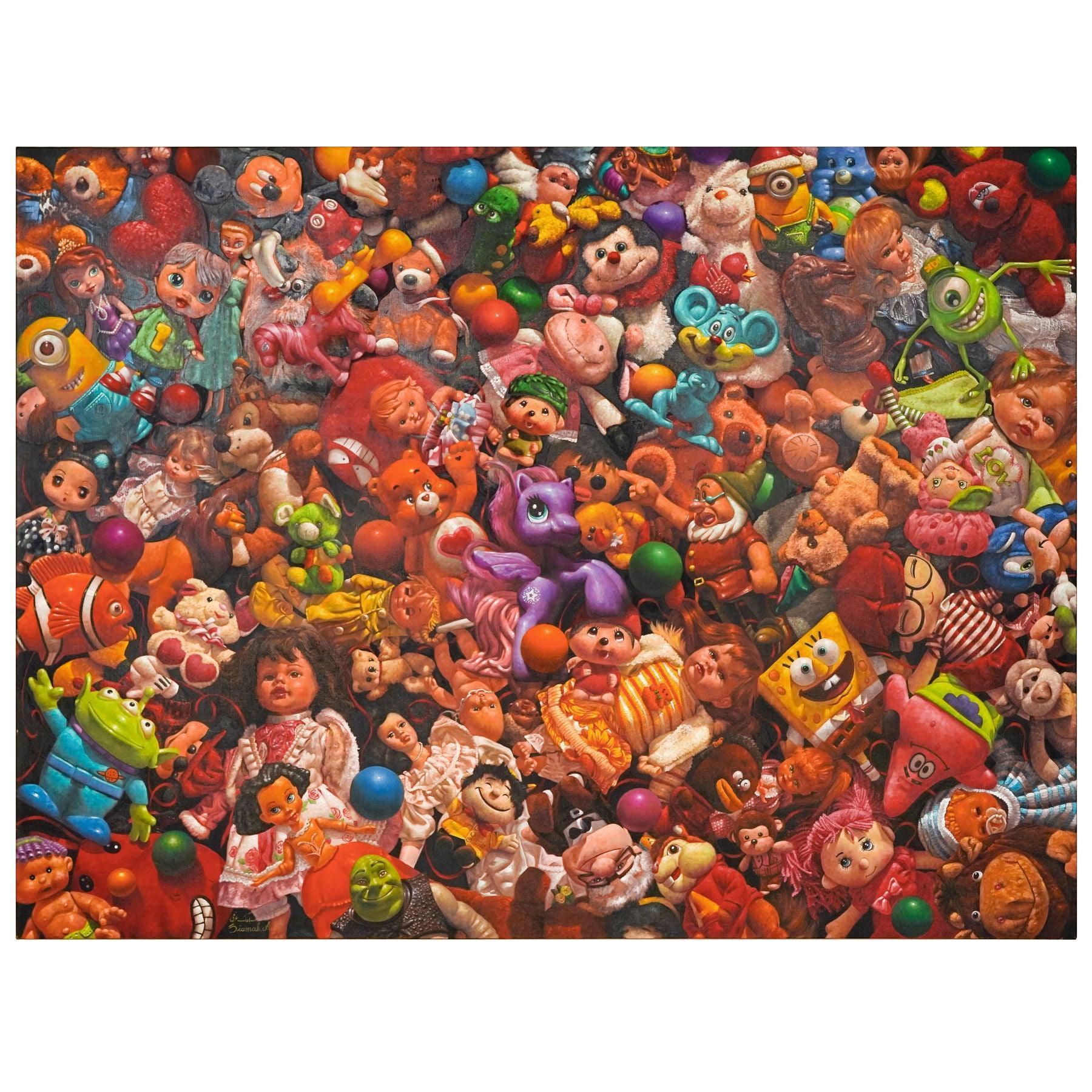 Oil Painting - Contemporary Pop Art Paintings By Siamak Azmi in Dubai