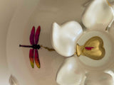 Dragonfly Pearl White Pomegranate Sculpture Corporate Gifts Dubai