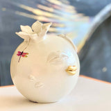 Dragonfly Pearl White Pomegranate Sculpture Corporate Gifts Dubai