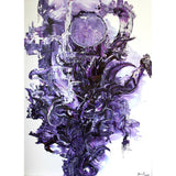 Event Of Wednesday Acrylic Painting, Contemporary Apranik Technique