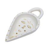 Tear Lock Ceramic Dip Bowl - Handmade Artistic Tabletop Decor & Tableware Dubai