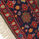 Fariba Reversed Soumak Persian Carpet Wool 150x200 Green - Pearl Woven, Morvarid Baf Rugs in Dubai