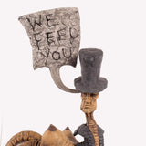 Fertility Goddess Mixed Media Sculpture - Modern Statues By Siamak Nasr