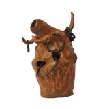 Gypsy Ceramic and Metal Sculpture by Mohsen Dori in Dubai