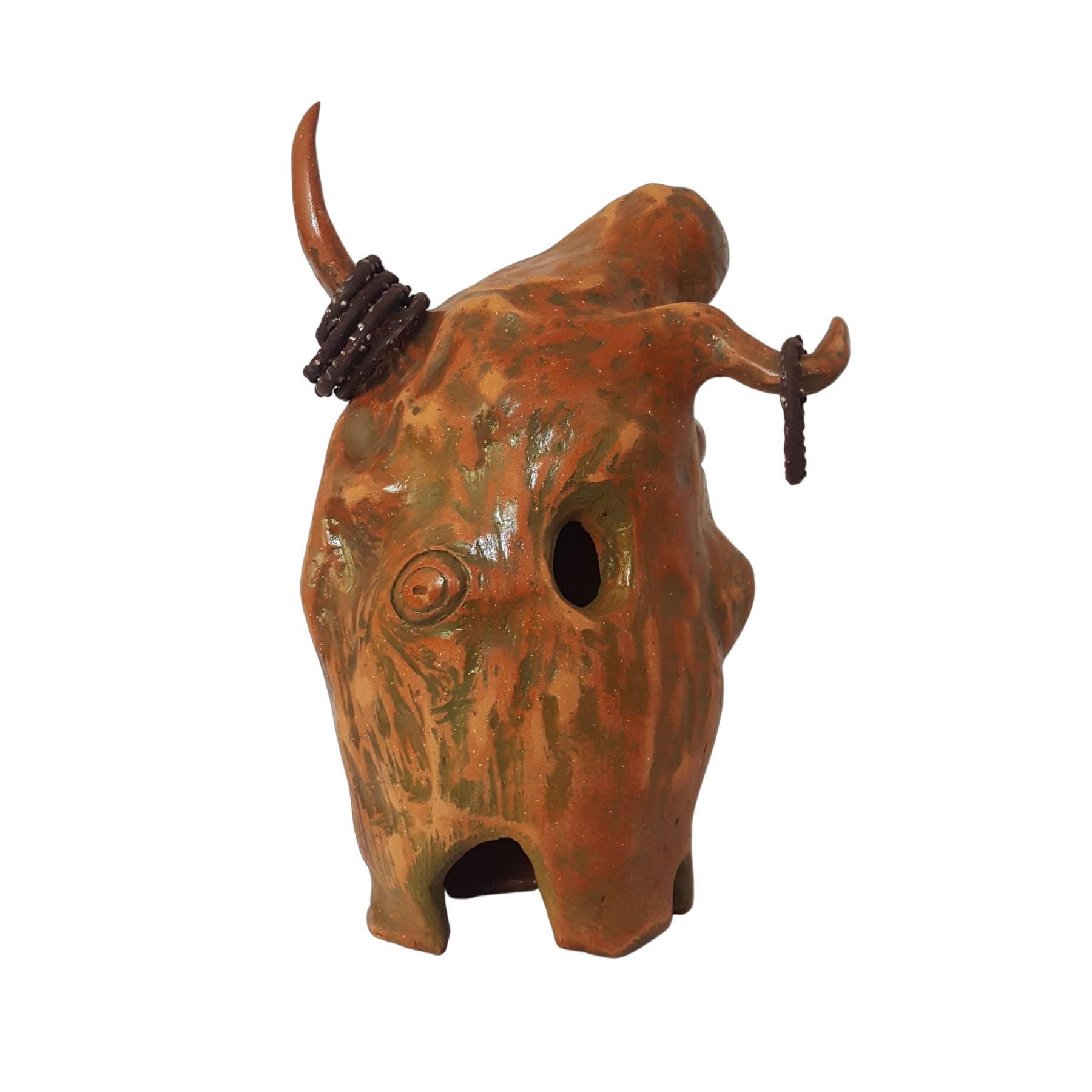 Gypsy Ceramic and Metal Sculpture by Mohsen Dori in Dubai