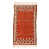 Haami Heriz Soumak Persian Carpet Super Fine Silk 51x82 - Authentic Nomadic Rugs & Kilims in Dubai