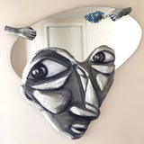 Hands On 3D Decorative Wall Mirror - Artistic Handmade 3D Wall Mirrors in Dubai