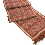 Heriz Flower Soumak Persian Carpet Silk & Wool 50x200 - Authentic Nomadic Rugs & Kilims in Dubai