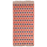 Heriz Flower Soumak Table Runner Silk 61x118 - Authentic Nomadic Rugs & Kilims in Dubai