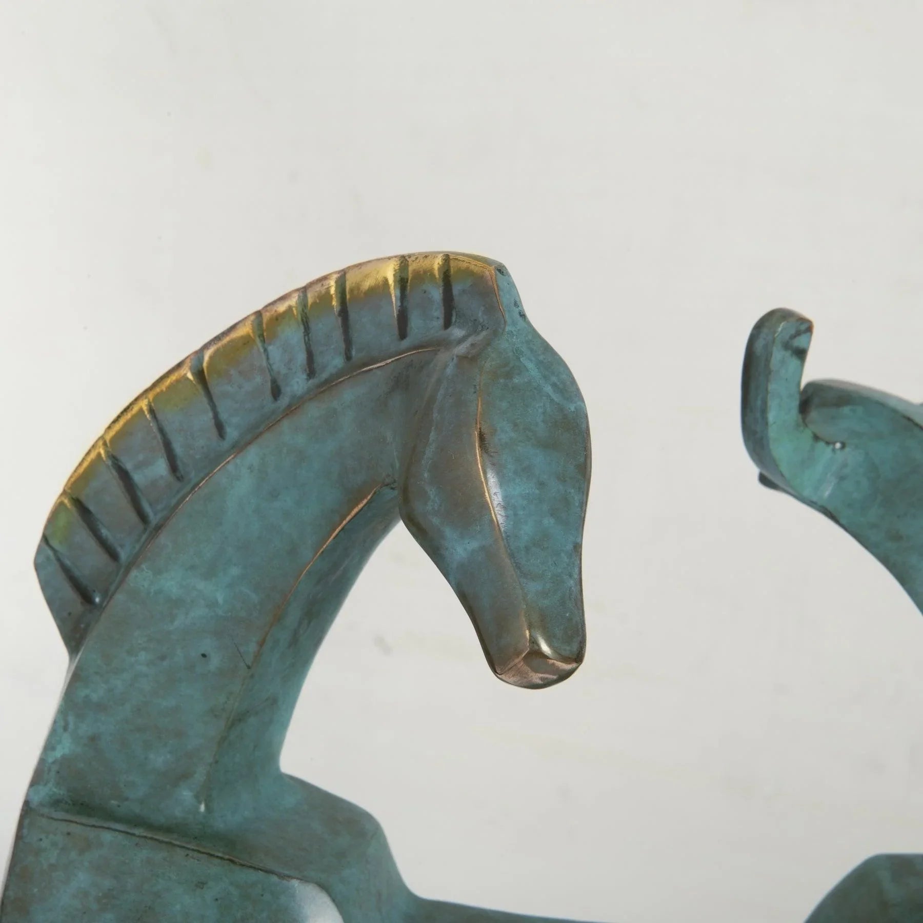 Bronze Sculpture - Horse & Bull Series Contemporary Sculptures by Sadegh Adham in Dubai