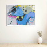 Cartoon Pop Art Painting - Mixed Media & Abstract Visual Arts in Dubai