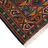 Kazak Soumak Persian Carpet Wool 142x176 - Authentic Nomadic Rugs & Kilims in Dubai