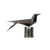 Crow Aluminum Sculpture, Contemporary Animal Art Dubai