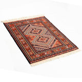 Copper Khorasan Medallion Persian Carpet - Authentic Nomadic Rugs & Kilims in Dubai