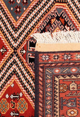 Copper Khorasan Medallion Persian Carpet - Authentic Nomadic Rugs & Kilims in Dubai