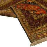 Khorasan Medallion Persian Carpet 140x190 - Nomadic Rugs & Kilims in Dubai