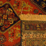 Khorasan Medallion Persian Carpet 140x190 - Nomadic Rugs & Kilims in Dubai