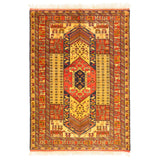 Golden Khorasan Nomadic Persian Carpet - Authentic Oriental Rugs & Kilims in Dubai