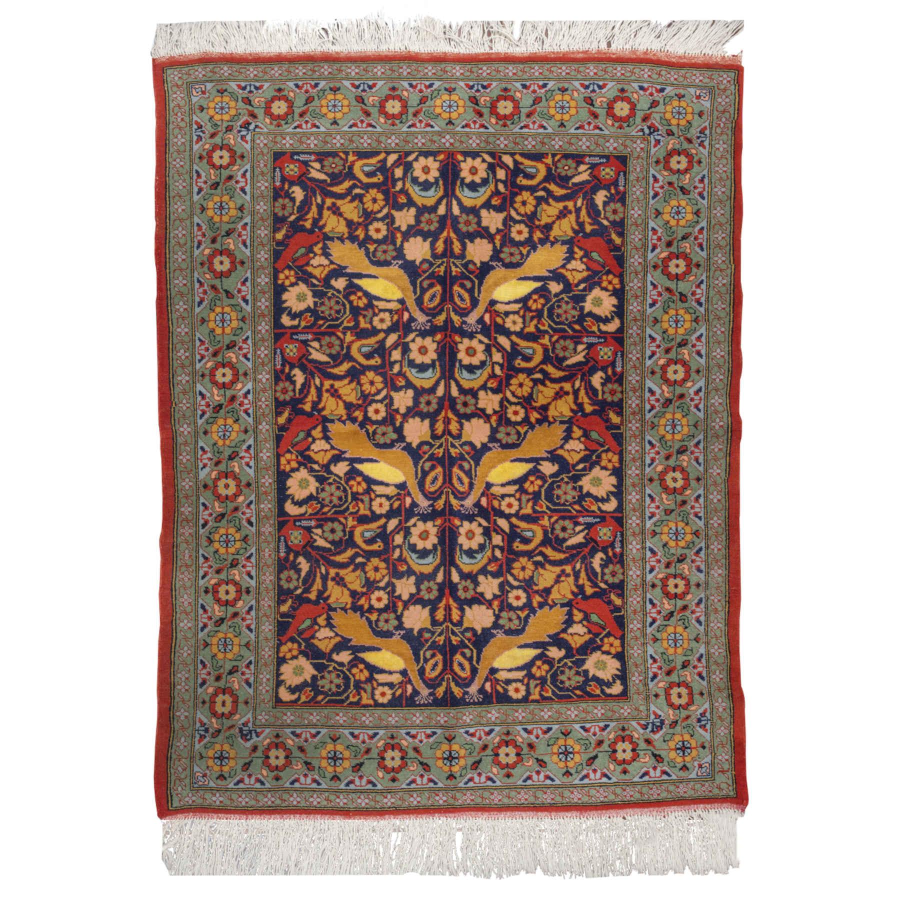 Khorasan Persian Carpet Tree of Life 106x150 - Authentic Rugs & Kilims in Dubai