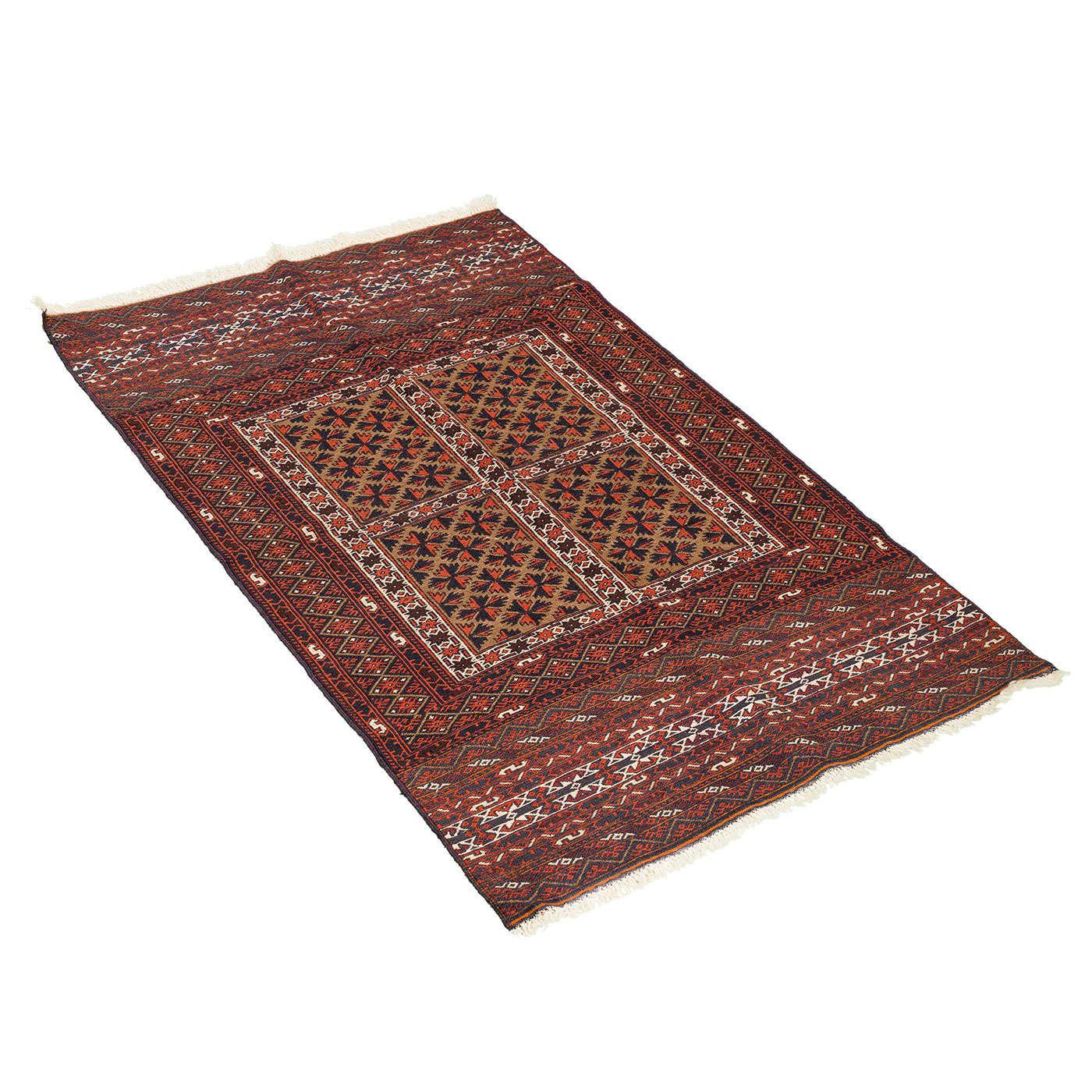 Kilim Baluch Nomadic Persian Carpet 100x155 - Authentic Rugs & Kilims in Dubai