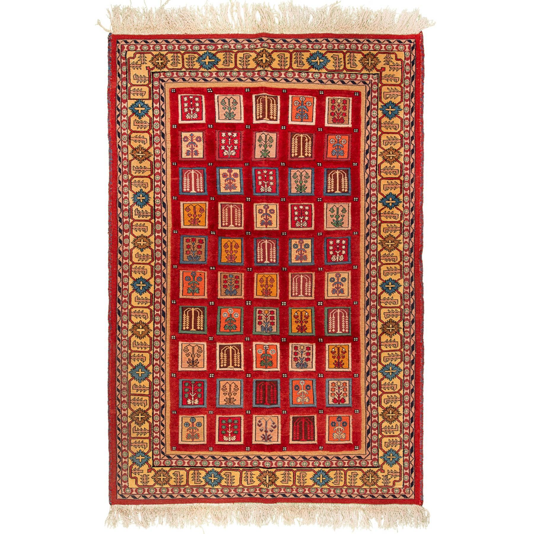Kilim Carpet Sirjan Four Season 131x202 - Authentic Nomad Wool Persian Rugs in Dubai