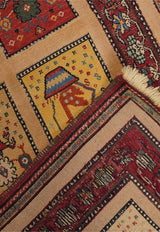 Kilim Carpet Sirjan Four Season - Authentic Nomad Wool Persian Rugs in Dubai