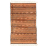 Copper Kilim Khorasan Moharamat Nomadic - Authentic Oriental Wool Persian Rugs in Dubai