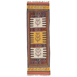 Kilim Khorasan Nomadic Persian Carpet 56x170 - Authentic Wool Rugs in Dubai