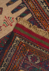 Kilim Khorasan Nomadic Persian Carpet 60x179 - Authentic Wool Rugs in Dubai
