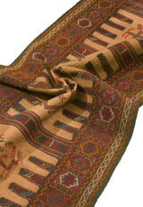 Kilim Khorasan Nomadic Persian Carpet 64x172 - Authentic Wool Rugs in Dubai