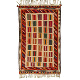 Kilim Nomadic Qashqai Carpet 143x240 - Authentic Persian Rugs in Dubai