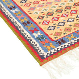 Kilim Qashqai Nomadic Carpet - Authentic Oriental Wool Persian Rugs in Dubai