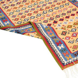 Kilim Qashqai Nomadic Carpet - Authentic Oriental Wool Persian Rugs in Dubai